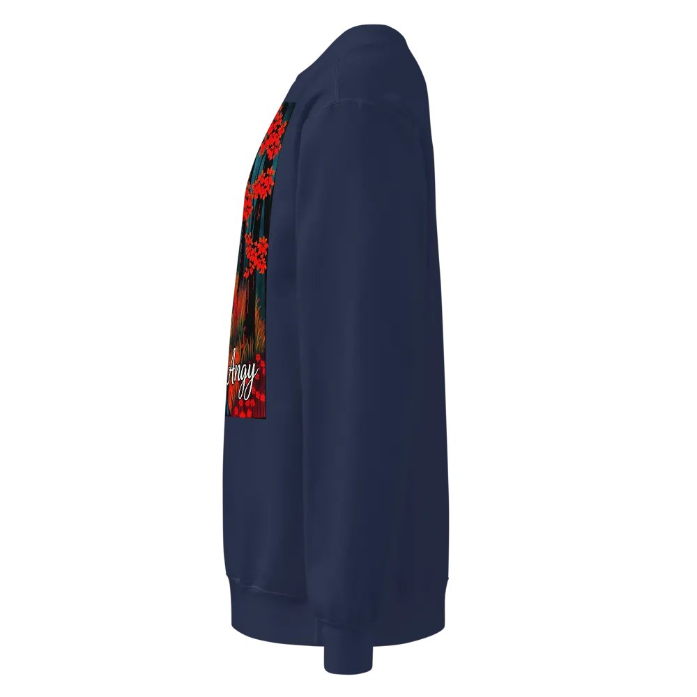 Moonlit Stroll Forest Sweatshirt product image (3)