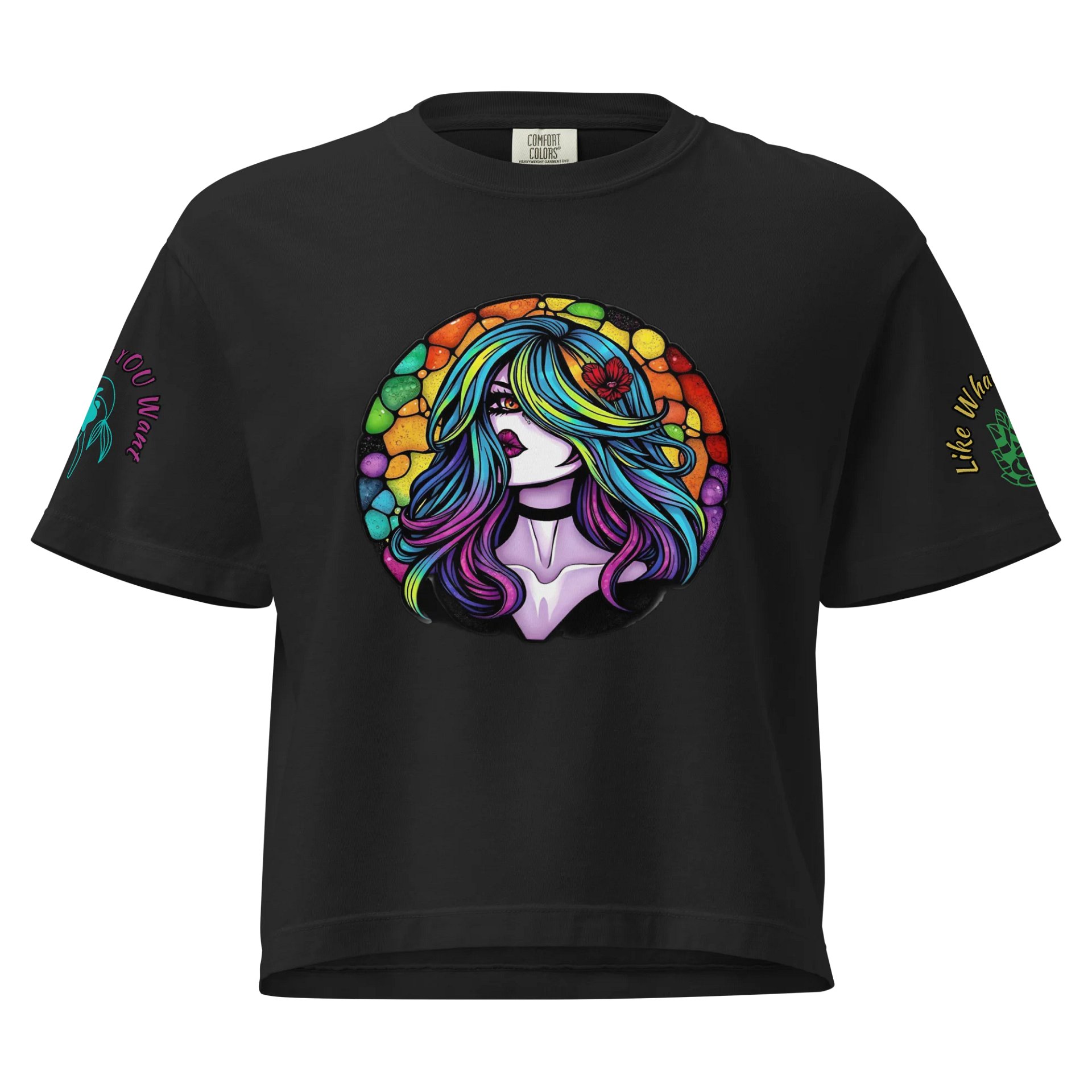 Vibrant Mosaic Dream Women's Box Tee product image (1)