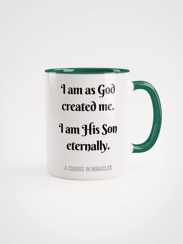 I am as God created me – ACIM Inspirational Mug! product image (13)