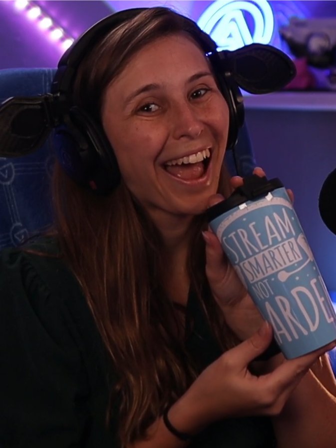 Stream Smarter Not Harder Travel Mug product image (2)