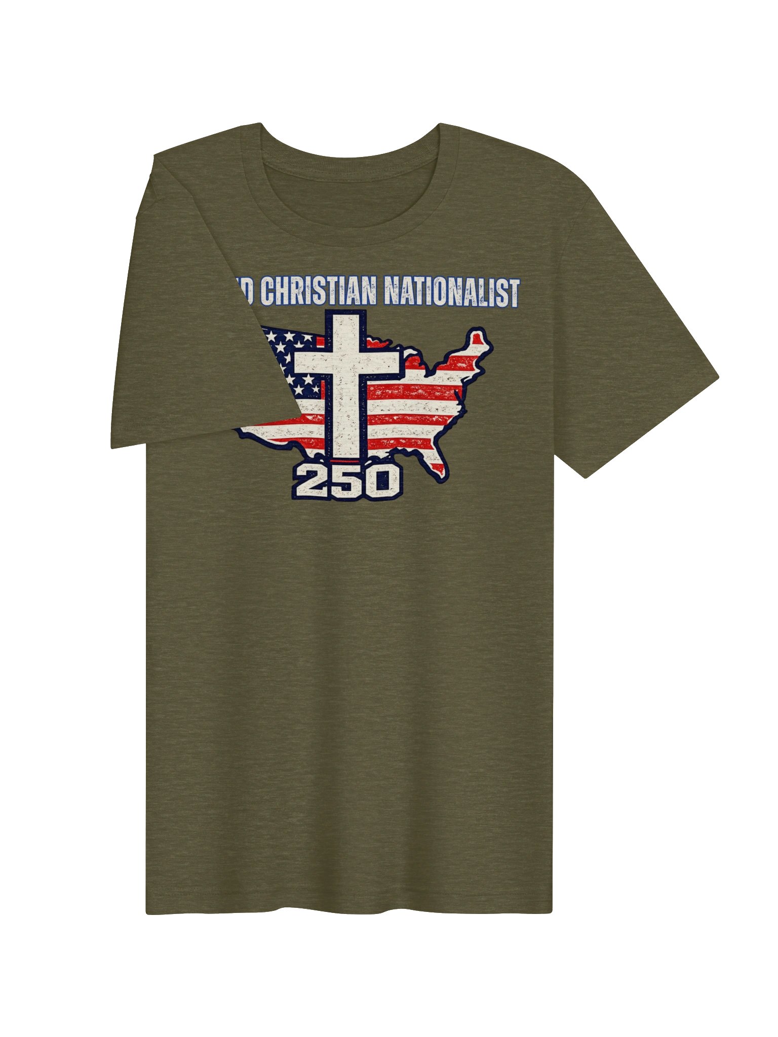 Proud Christian Nationalist - T-shirt product image (13)