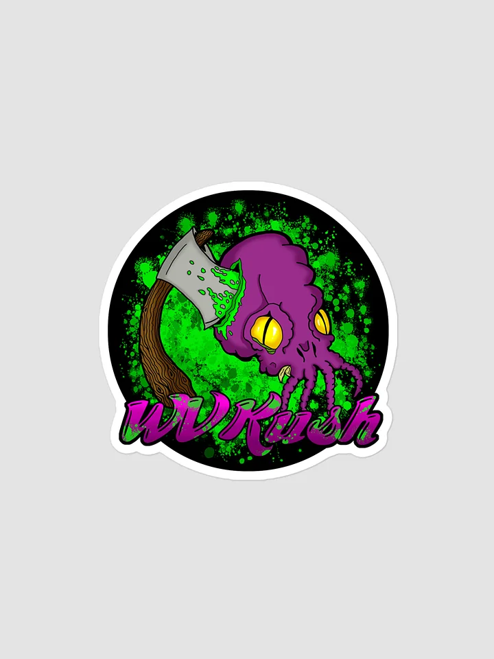 WVKush Cthulhu Logo Sticker product image (1)