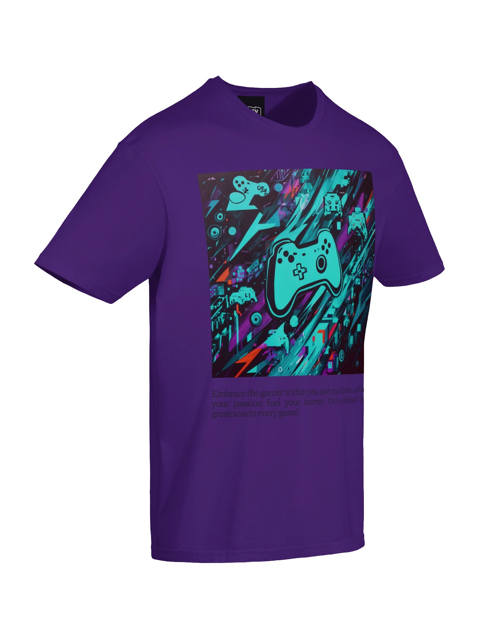 Pixel Power Play T-Shirt Version II product image (10)