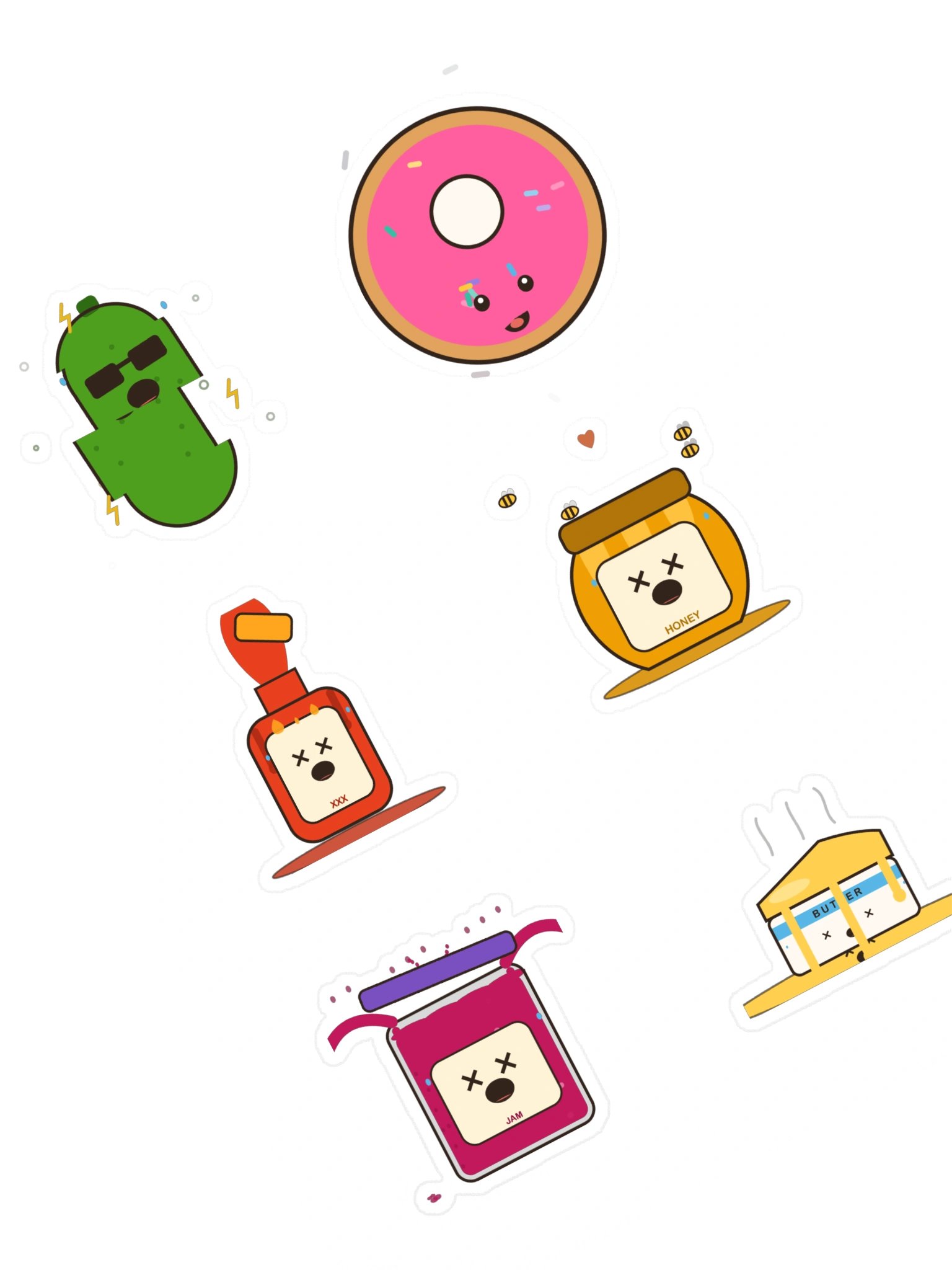The Whole Pantry Sticker Sheet product image (1)