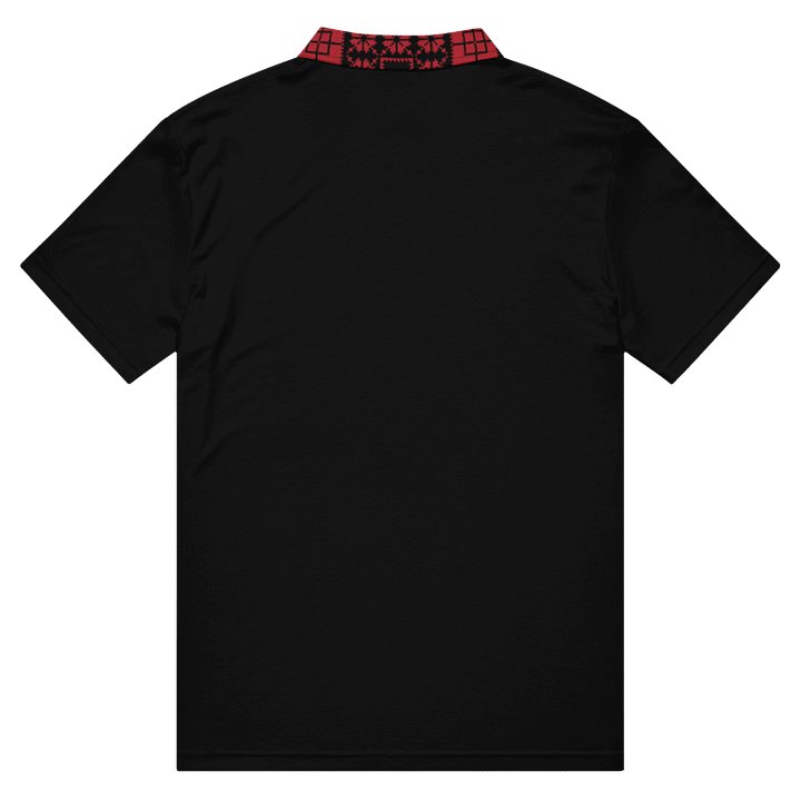 Red Tatreez Men's Slim Fit Polo product image (2)