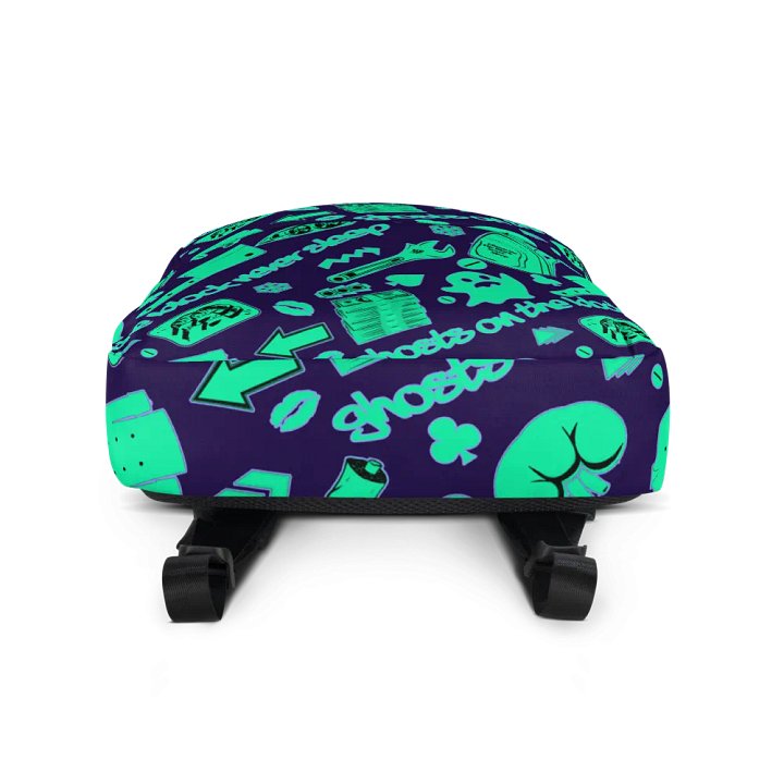 A8M - Ghosts On The Block Never Sleep Bookbag (Neon February) product image (2)