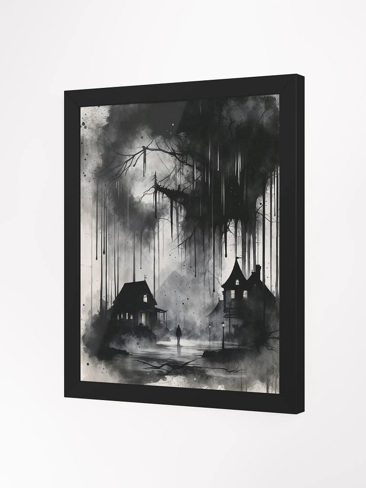 Dripping Darkness Framed Print product image (8)