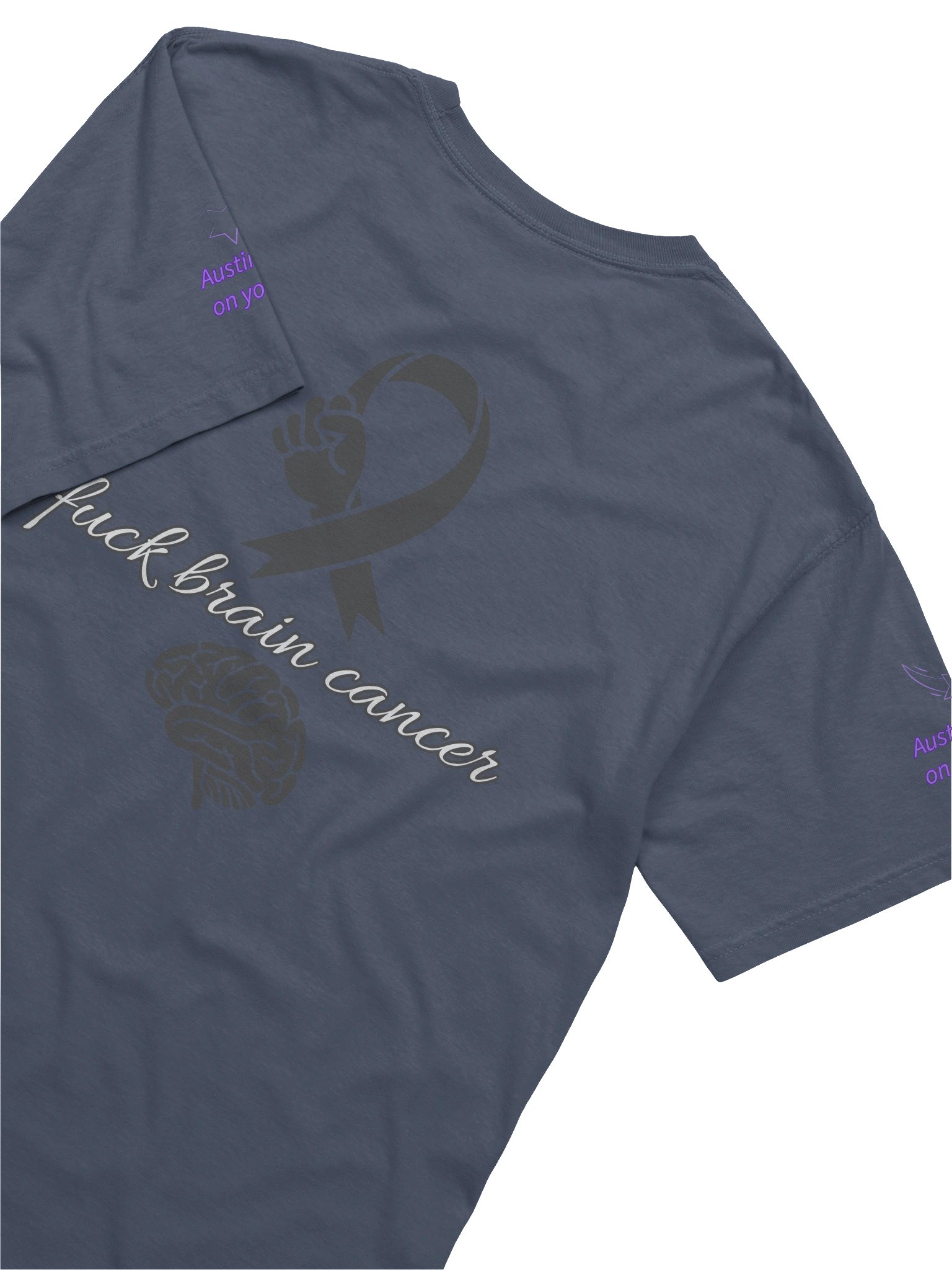 Fuck brain Cancer support Shirts product image (6)
