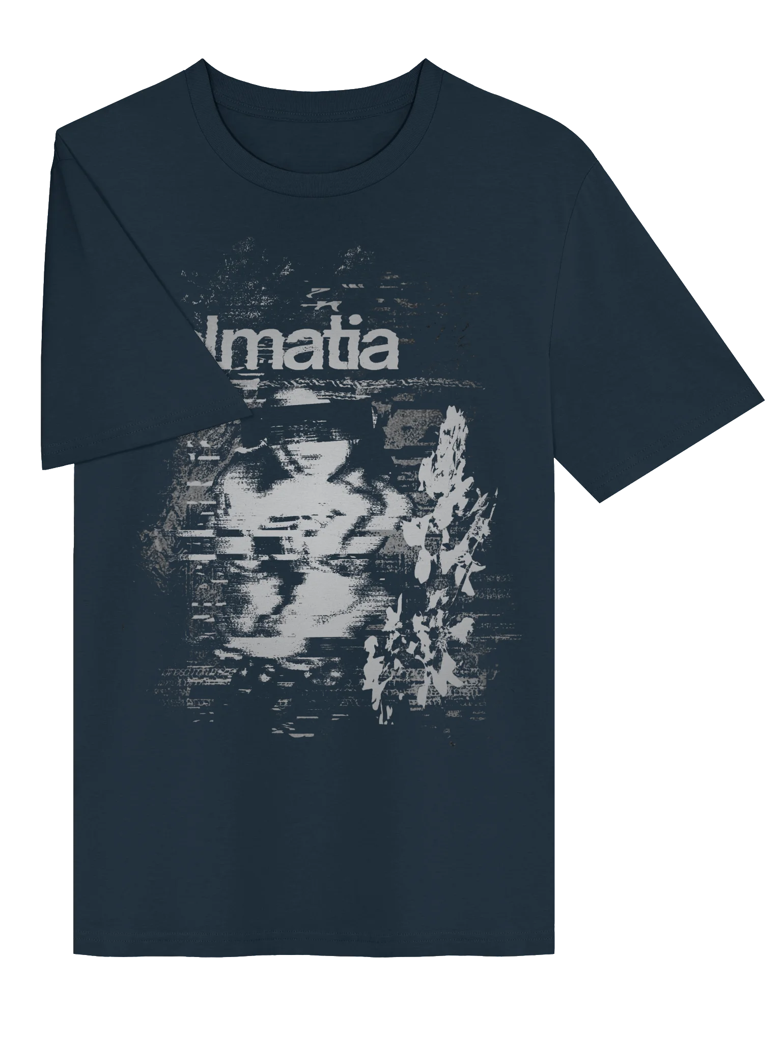 Dalmatia Warp Tee (Black/Navy) product image (5)
