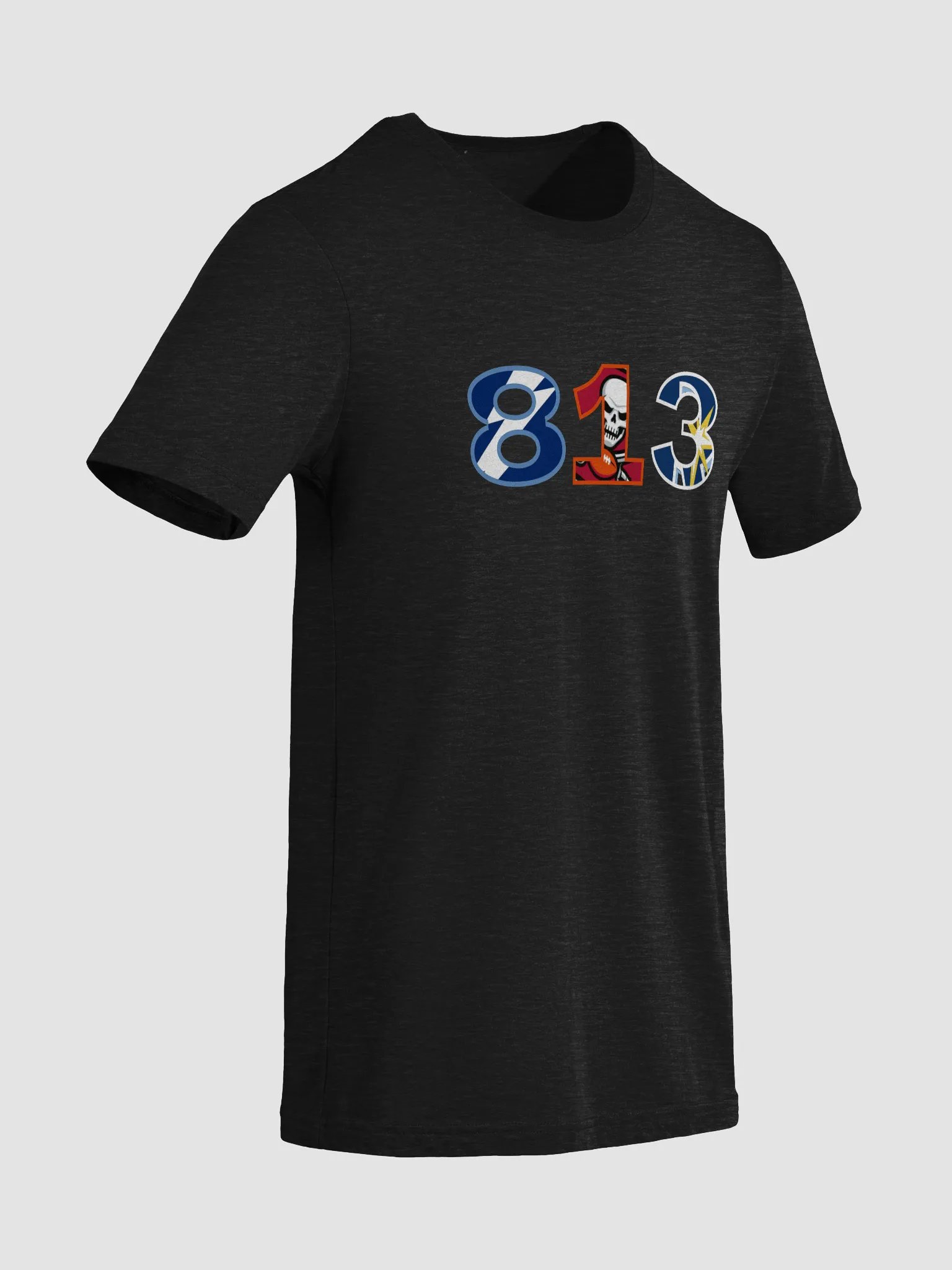 Tampa Bay Sports 813 Logo Tri-Blend Tee product image (6)