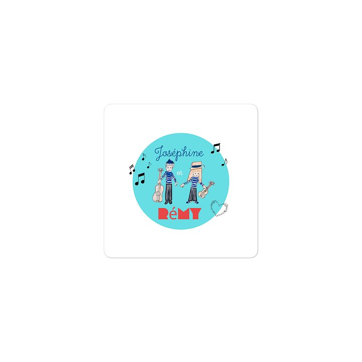 Joséphine et Rémy Die-Cut Stickers product image (2)