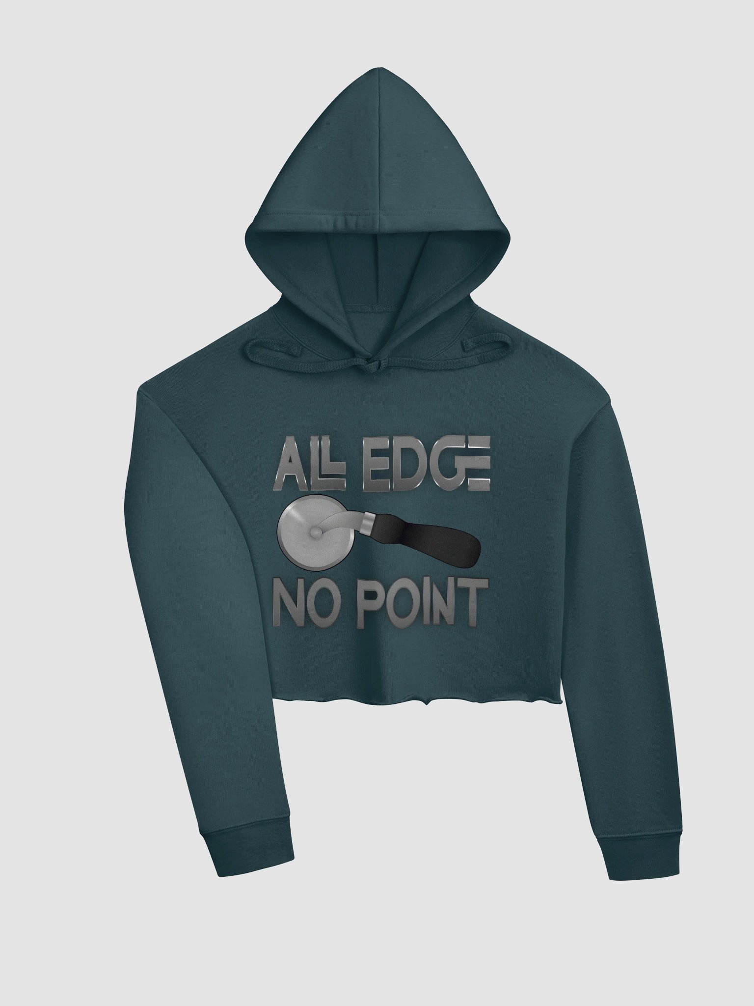 Pizza Cutter Crop Hoodie product image (7)