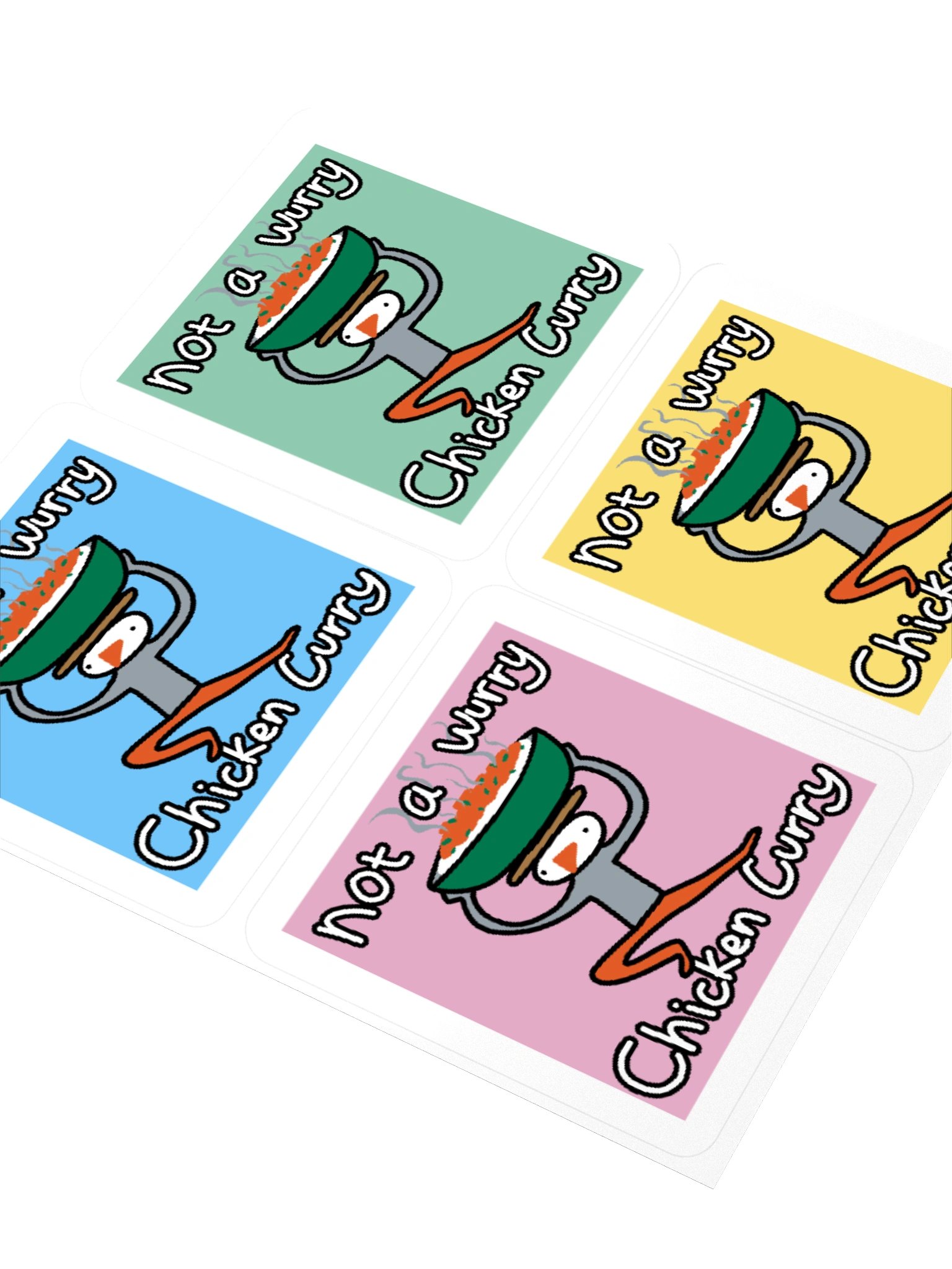 Not a Wurry Chicken Curry Sticket Set product image (9)