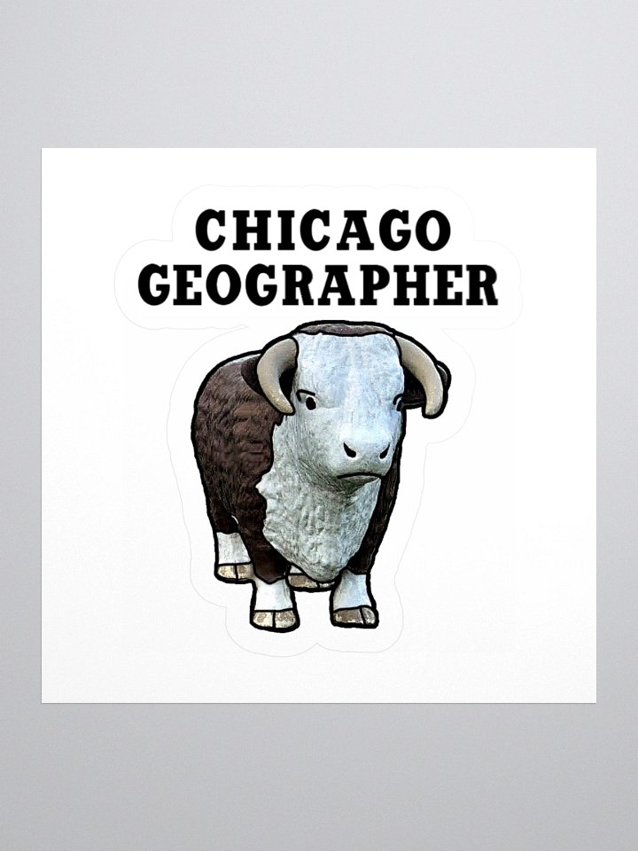 CG Big beef cow Sticker product image (1)