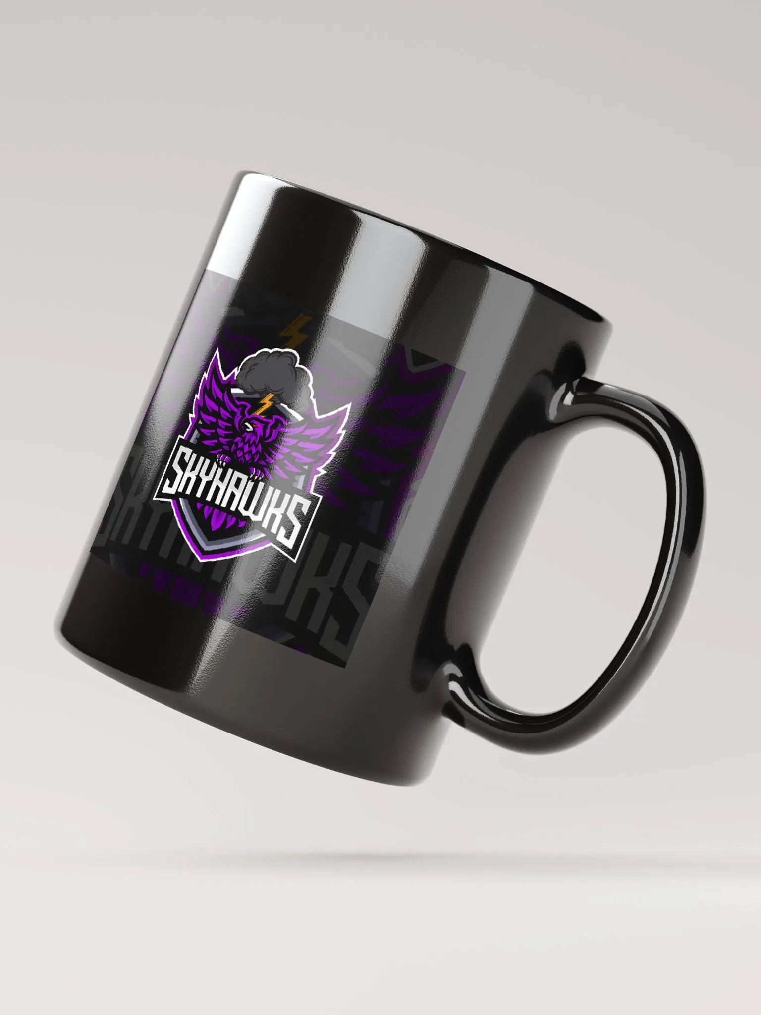 Black Mug Skyhawks Logo product image (2)