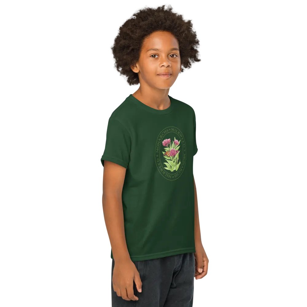 Monarch-Milkweed Youth-T product image (25)