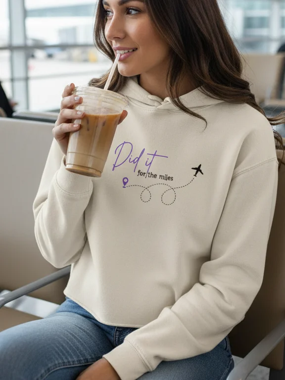 Did it for the Miles Crop Hoodie product image (1)