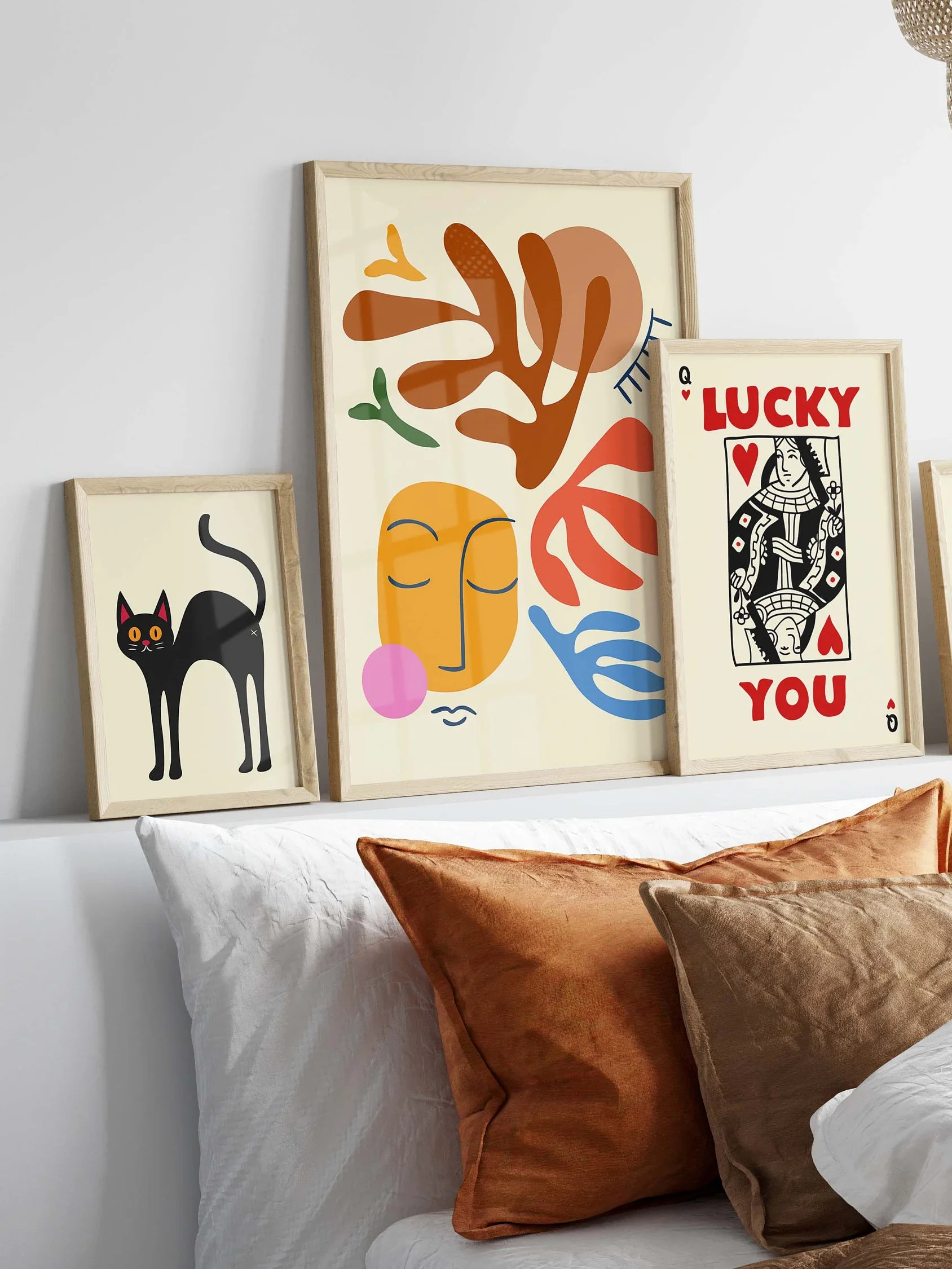 Matisse Bauhaus Flower Market Abstract Line Face Digital Download product image (7)