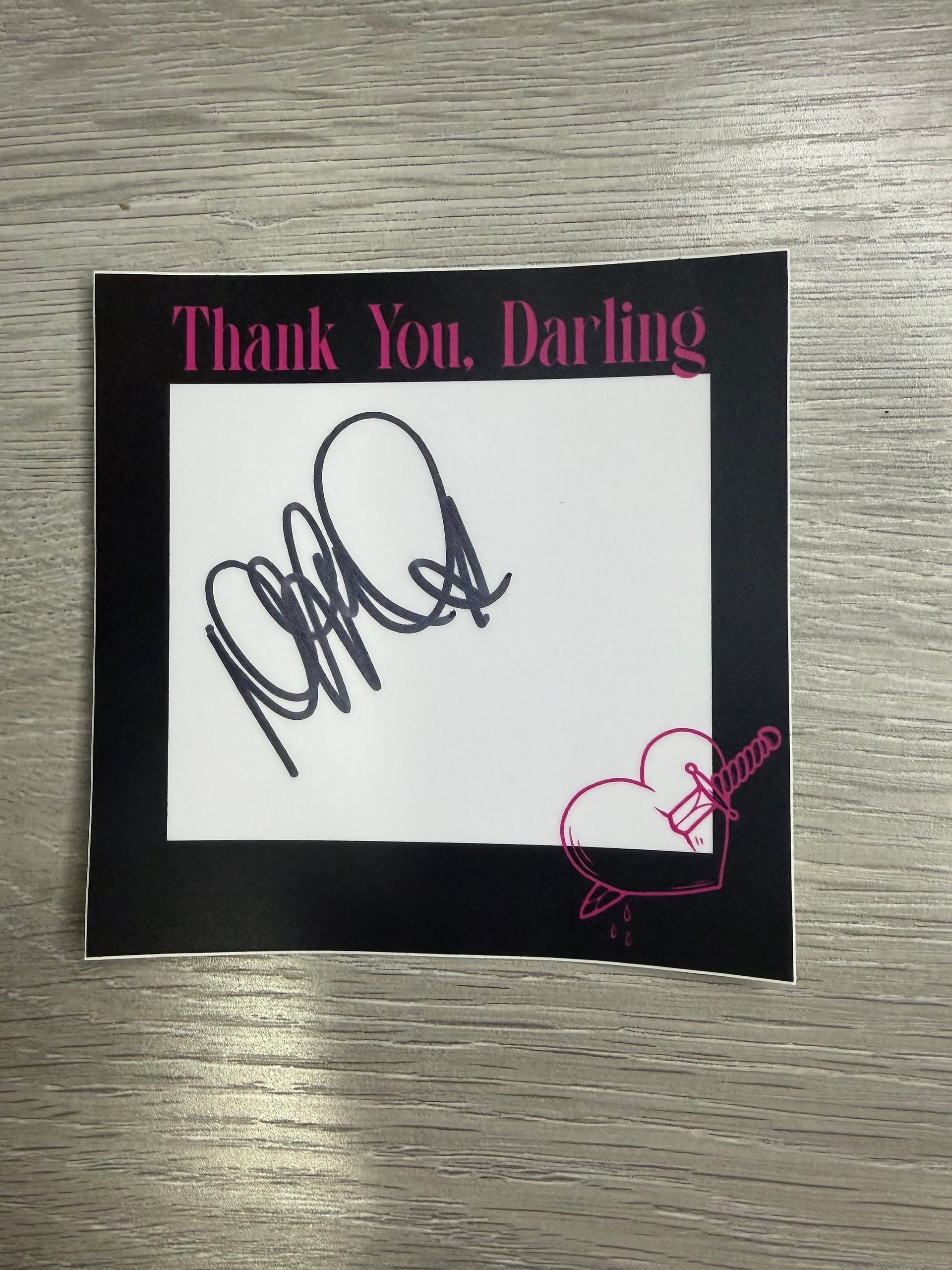 Signed Bookplate product image (1)