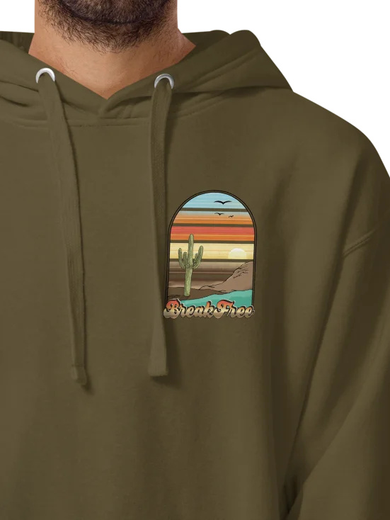 Unisex Hoodie All colors - Break Free Cactus product image (5)