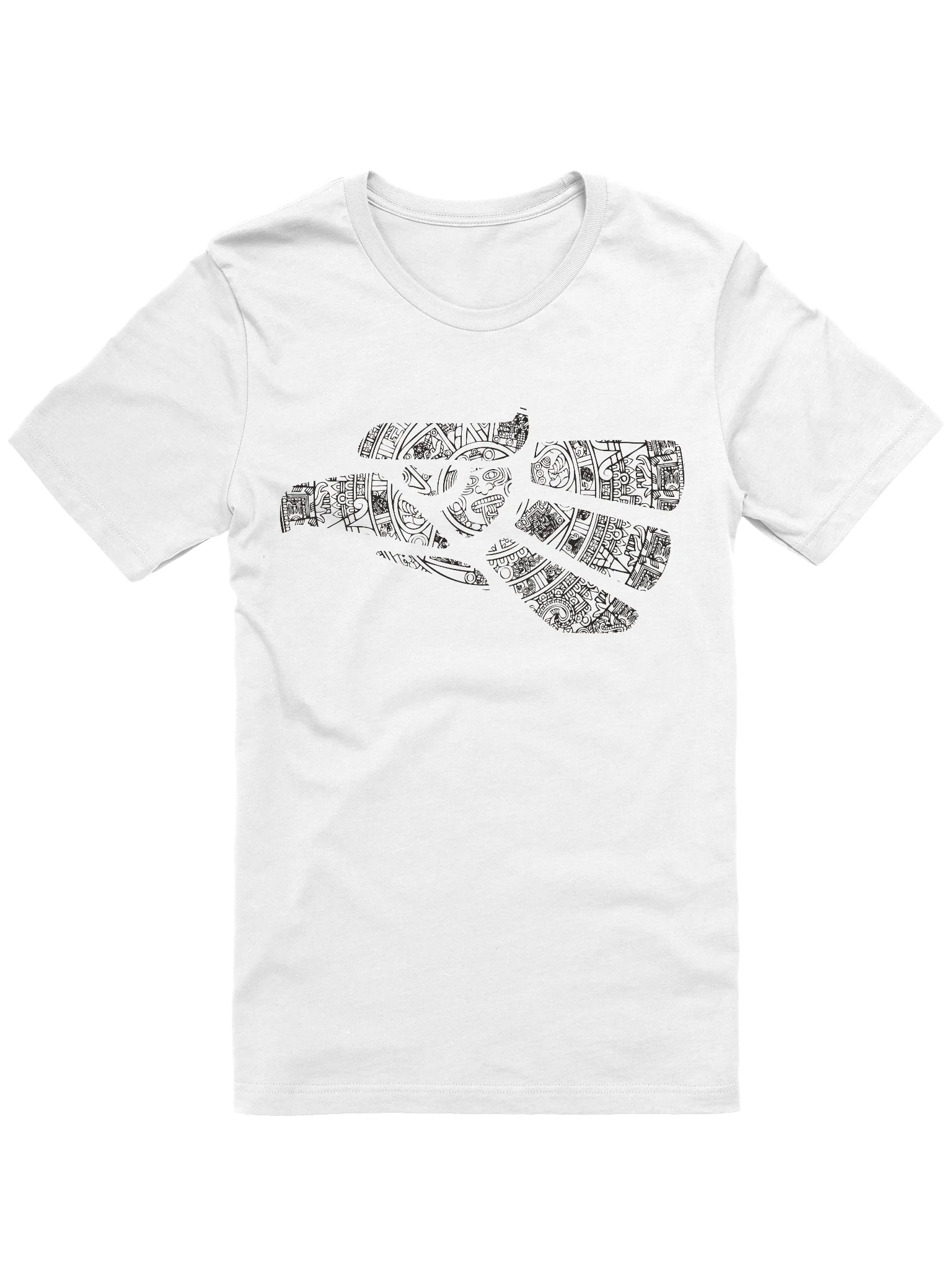 Aztec Calendar Eagle T-shirt product image (1)