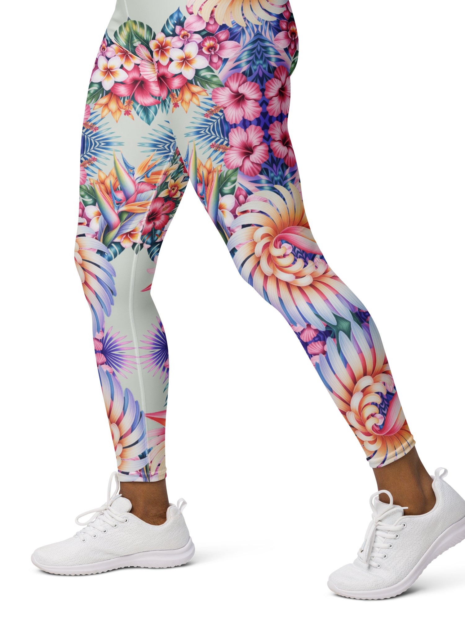 Hawaiian flora-yoga leggings product image (10)