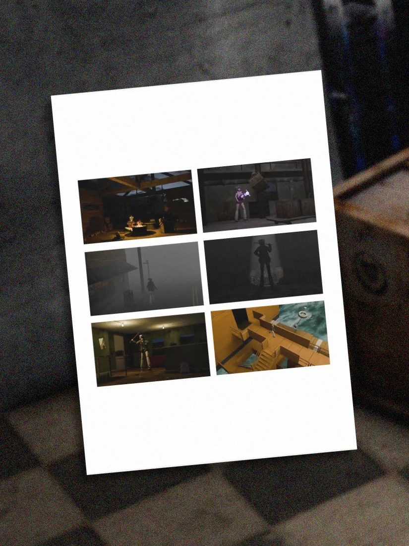 JetStation Game Scene Print product image (1)