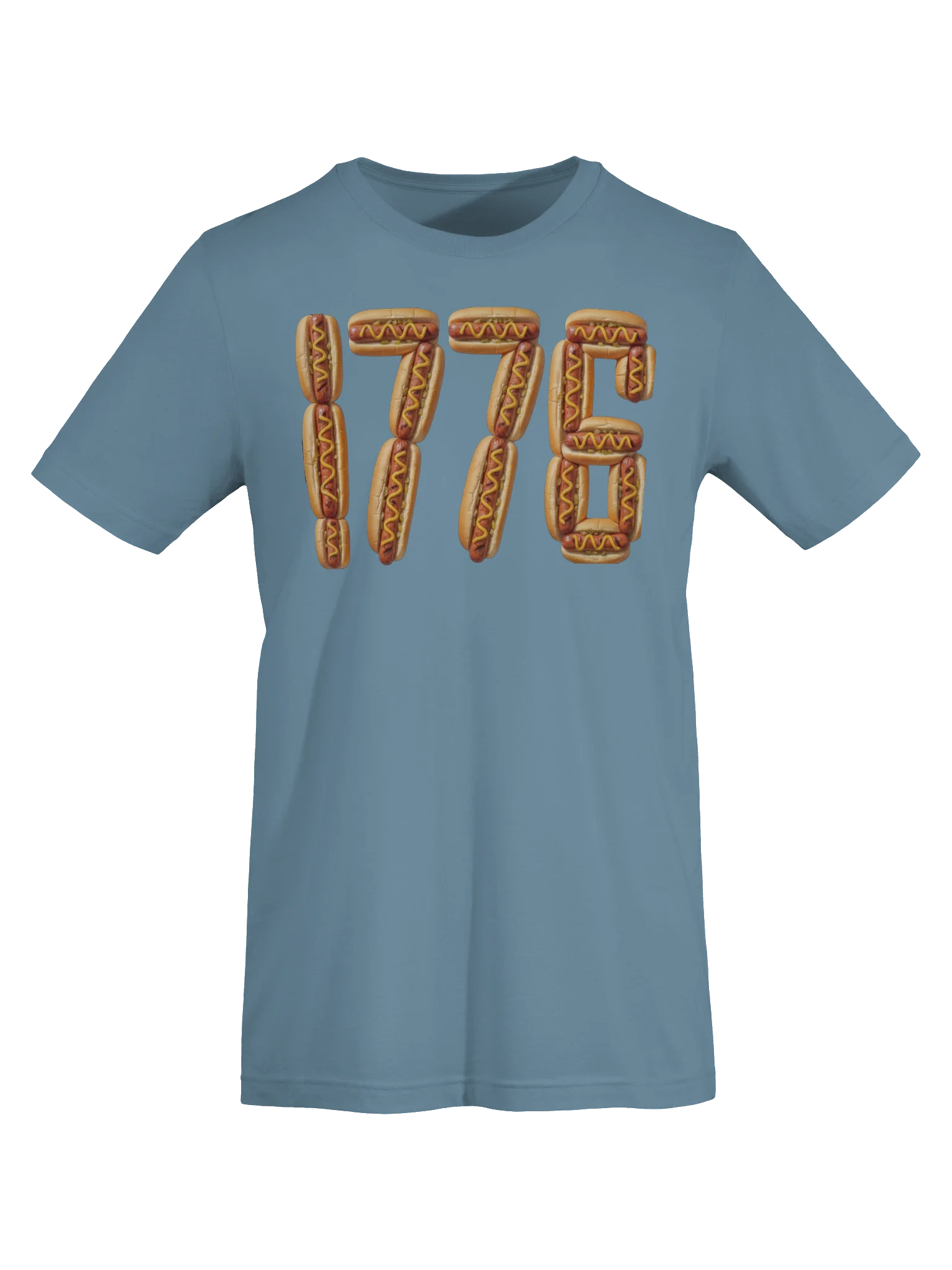 Hot Dog USA 1776 Tee | Patriotic USA T Shirt product image (25)