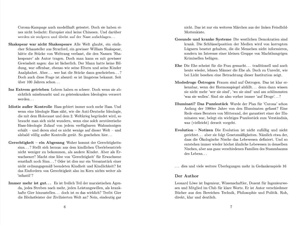 Gedankenspiele 16 (Taschenbuch) product image (5)