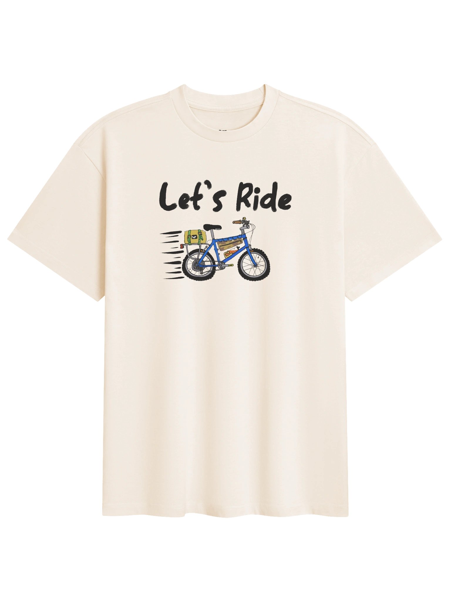 Heavyweight Oversized Let's Ride Tee product image (9)