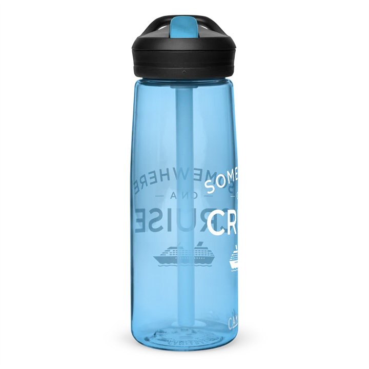 Somewhere on a Cruise Water Bottle product image (2)