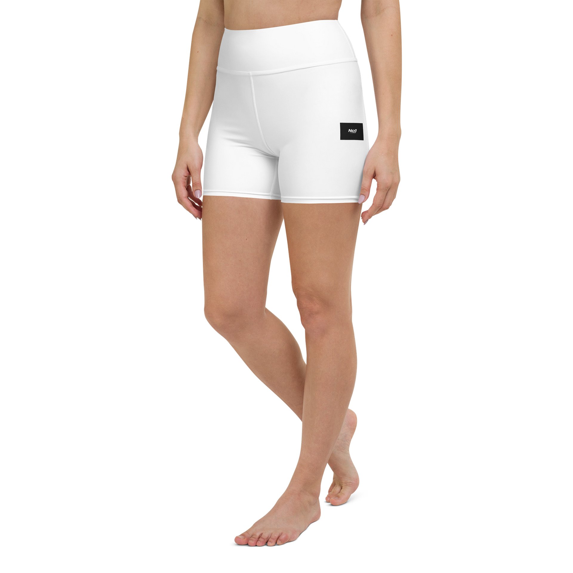 All-Over Print Yoga Shorts BL product image (3)