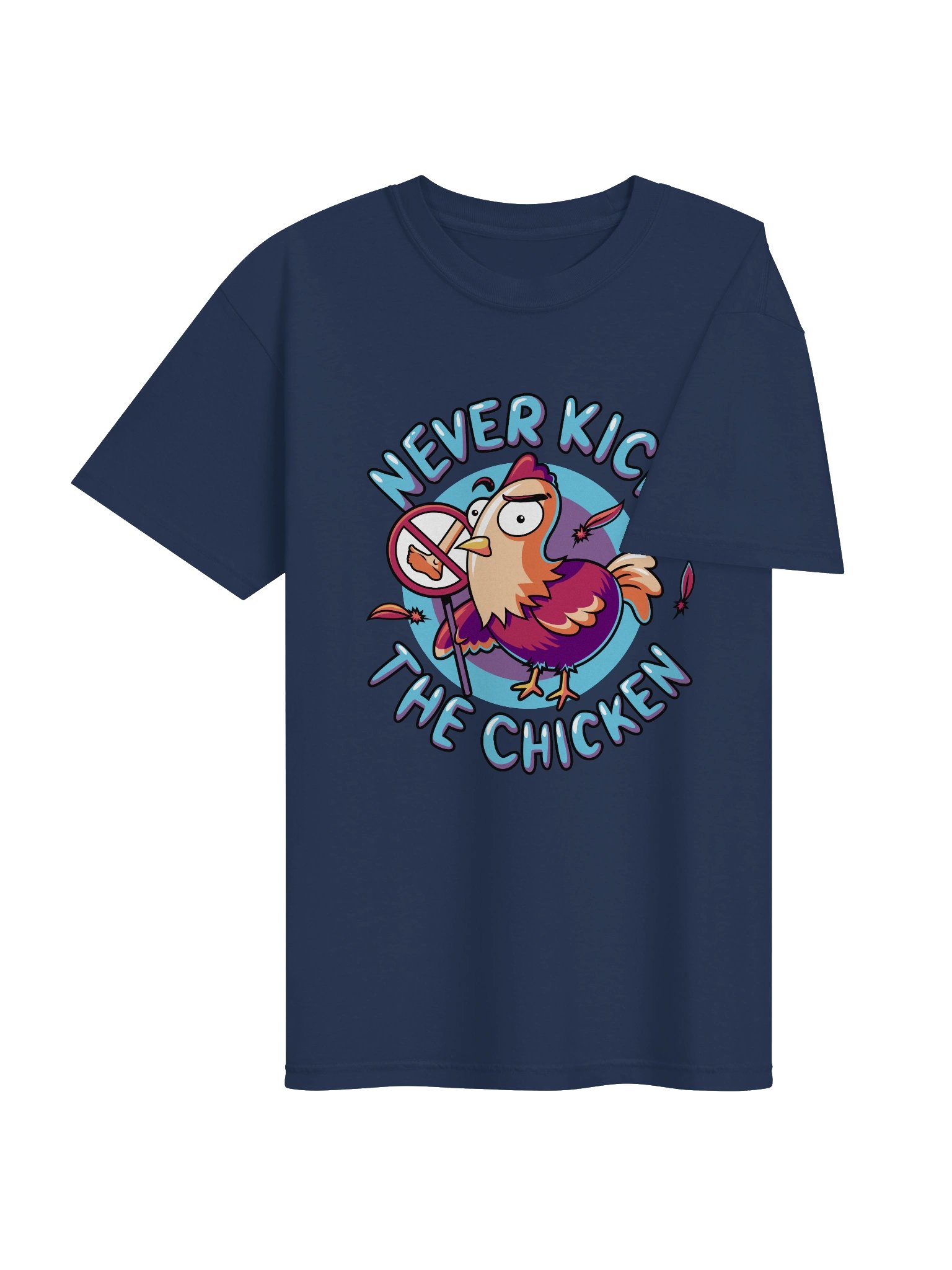 Never Kick the Chicken T-Shirt product image (4)