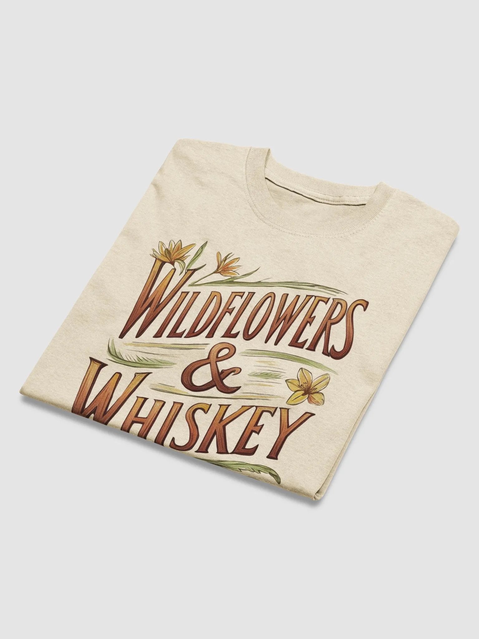 Wildflowers And Whiskey Western Graphic Tee For Women product image (32)