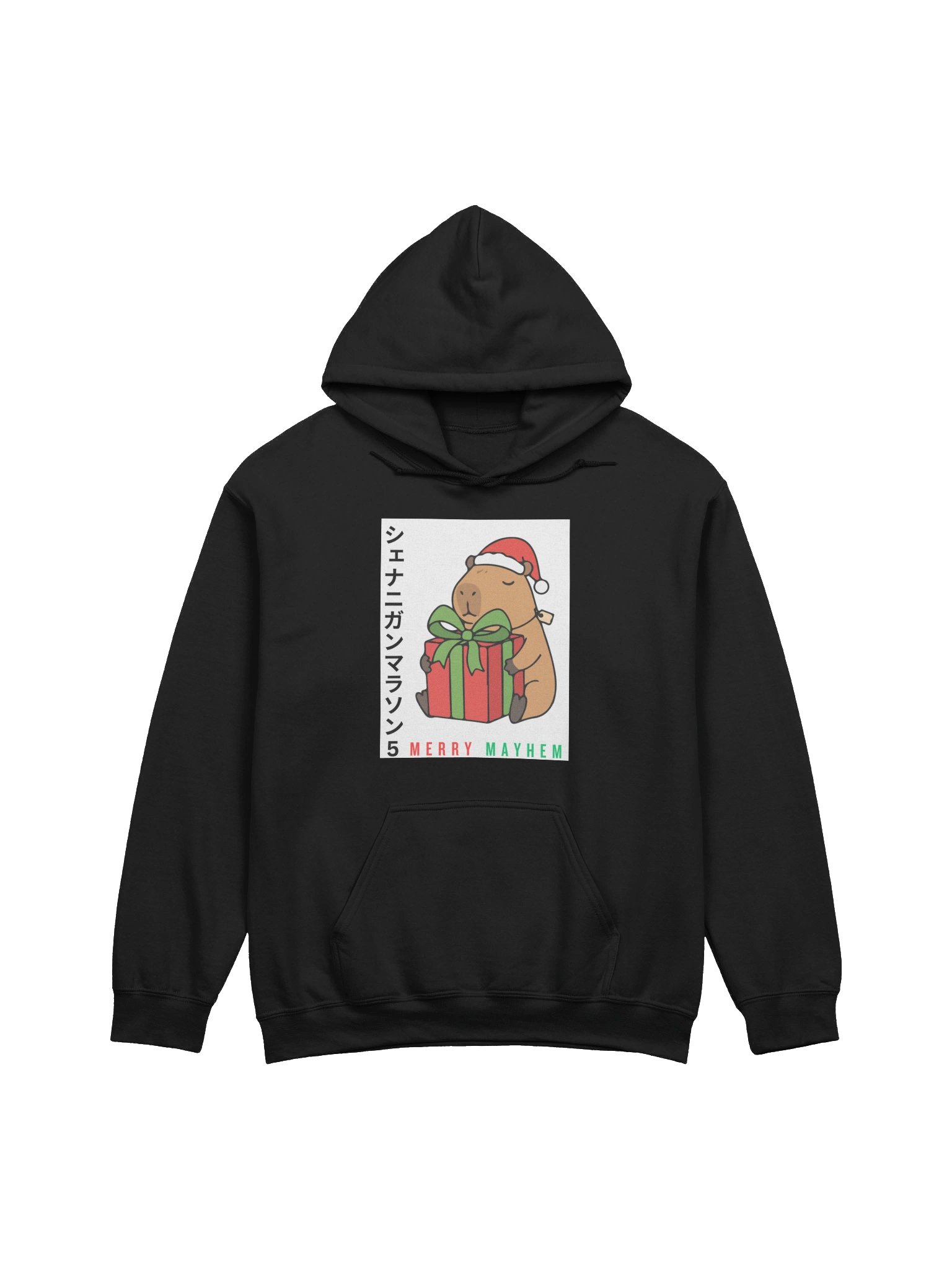 Merry Mayhem Capybara Hoodie product image (4)