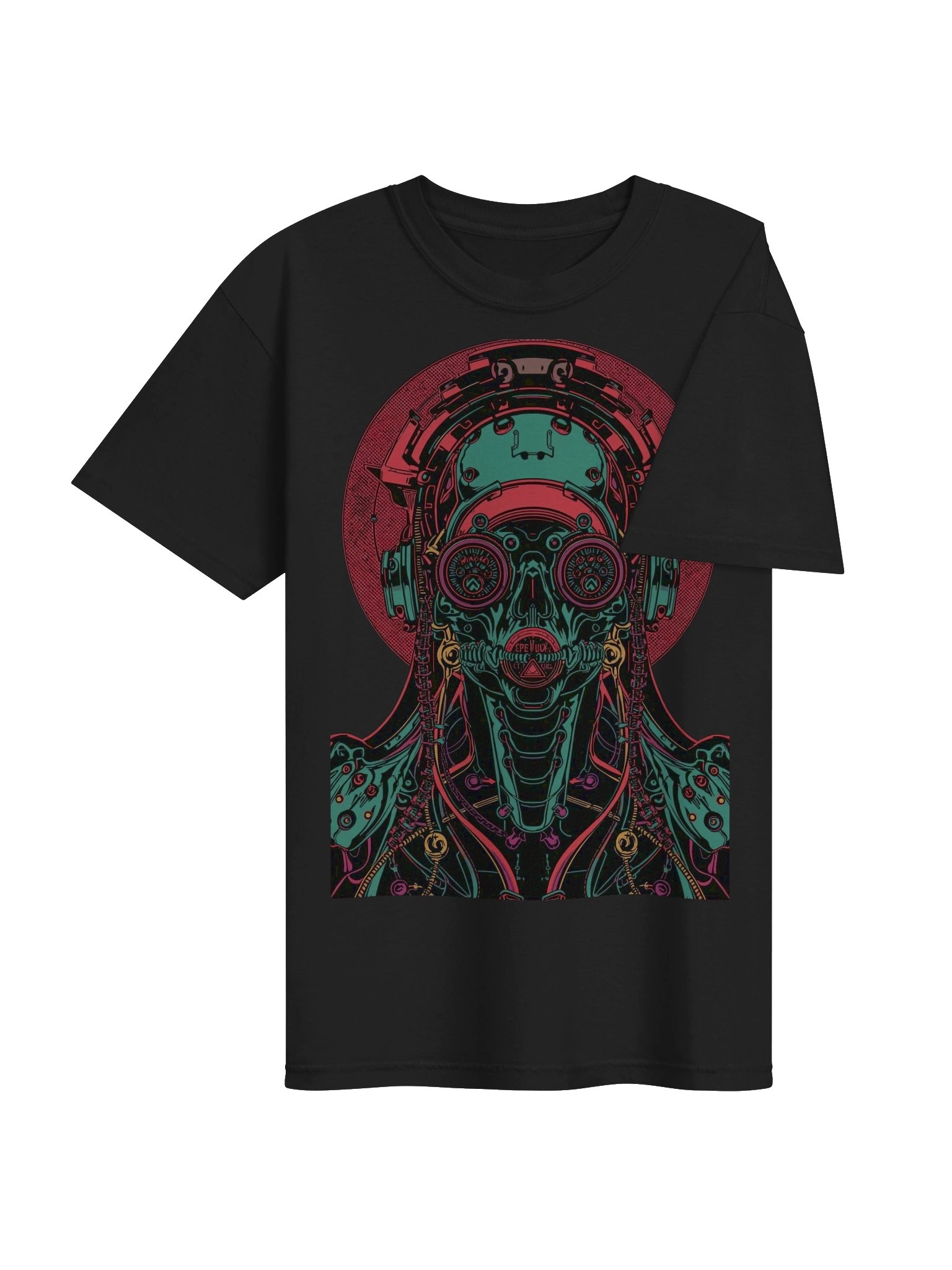 Cybernetic Street Warrior Heavyweight T-Shirt product image (7)