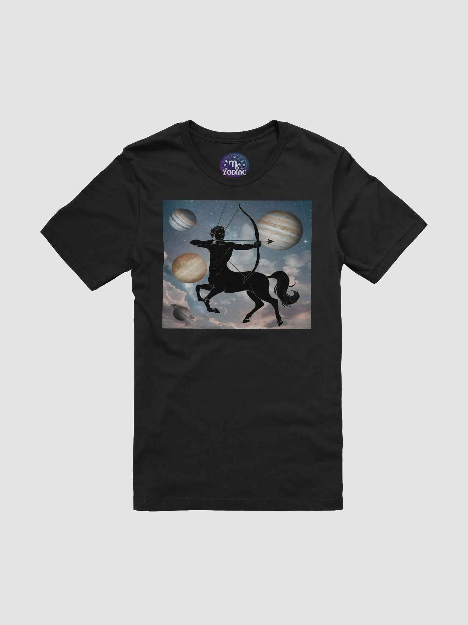 Sagittarius Zodiac Unisex Supersoft T-Shirt with Celestial Design product image (3)