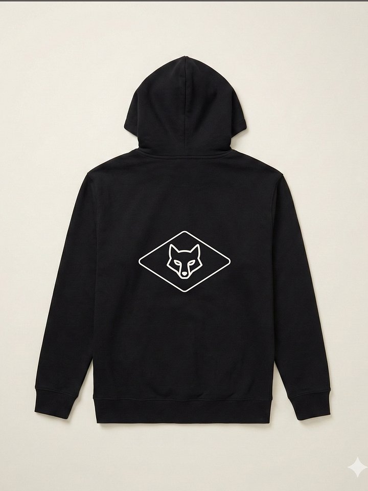 Fox Icon Hoodie — Refined Everyday Layer product image (2)