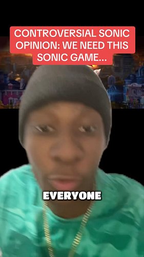 I need to know your guy's thoughts cause I can't be the only one thinking this would be FIRE for the future of Sonic 😤

Quest...