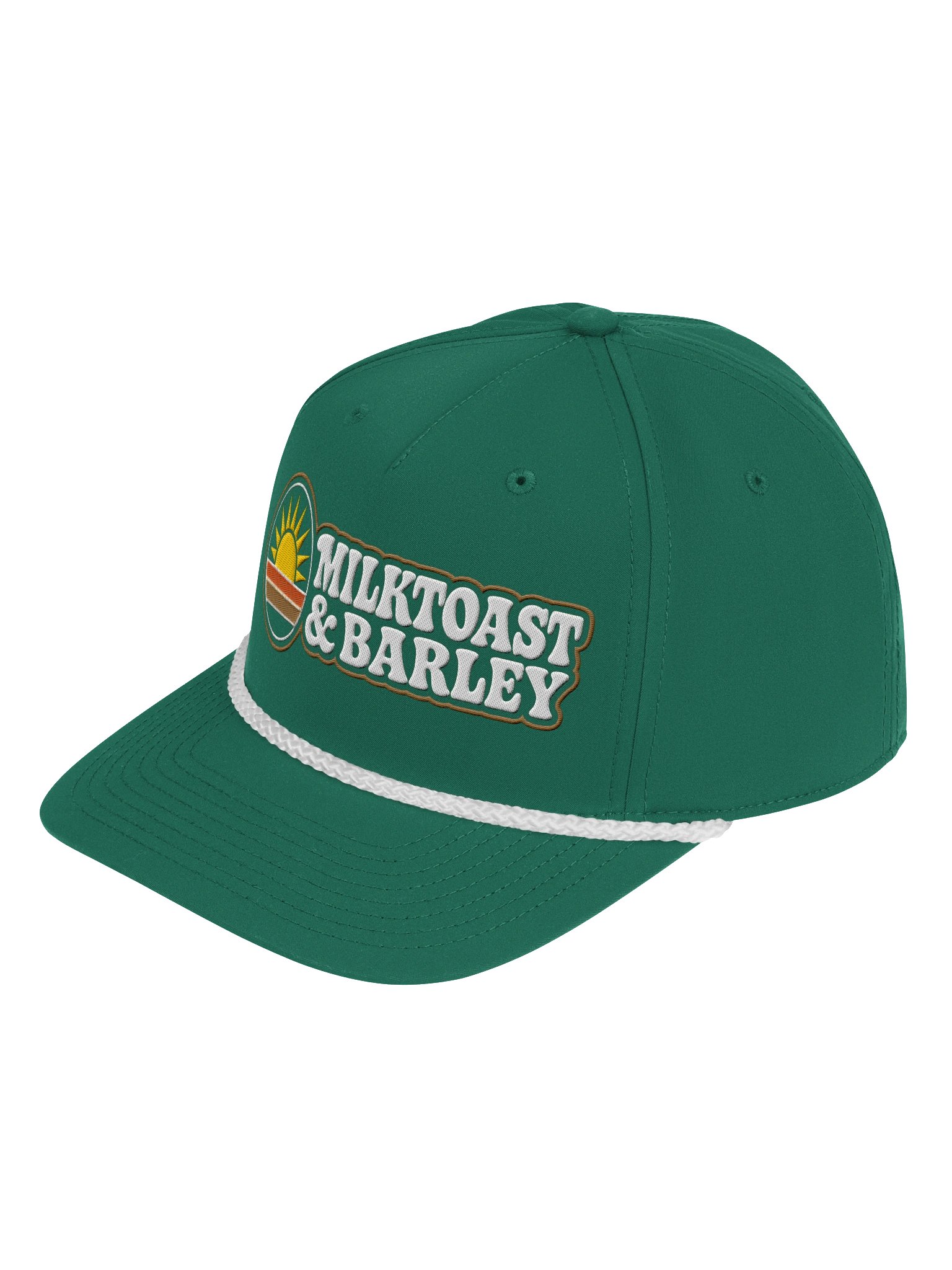 Milktoast & Barley Crest Rope Baseball Cap product image (3)