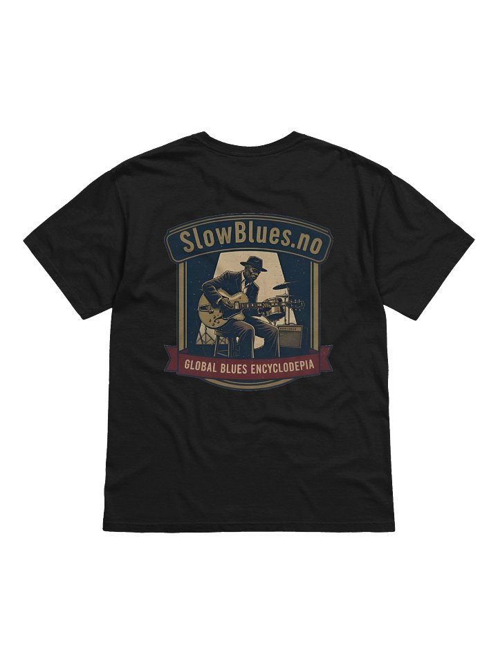 SlowBlues – Premium Heavyweight Tee (Front & Back Print) product image (2)