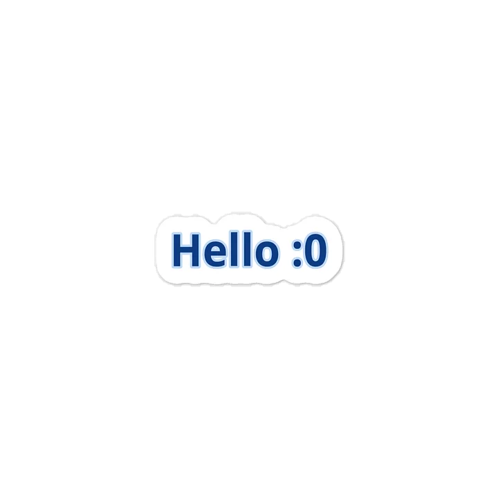 Hello Sticker product image (1)