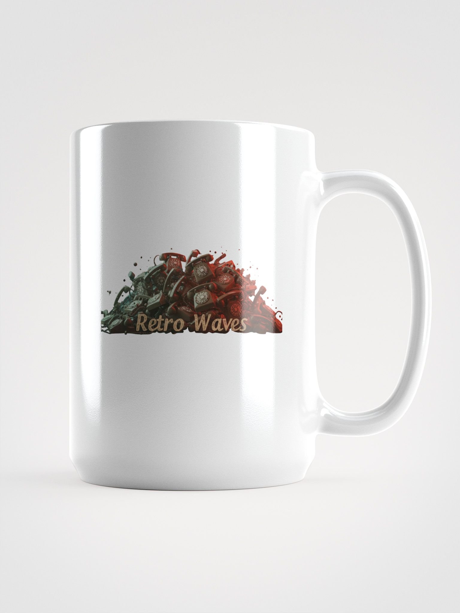 Retro Waves Ceramic Mug product image (1)