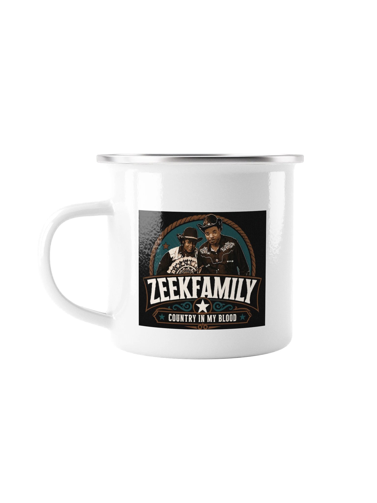 Country In My Blood Enamel Mug product image (1)