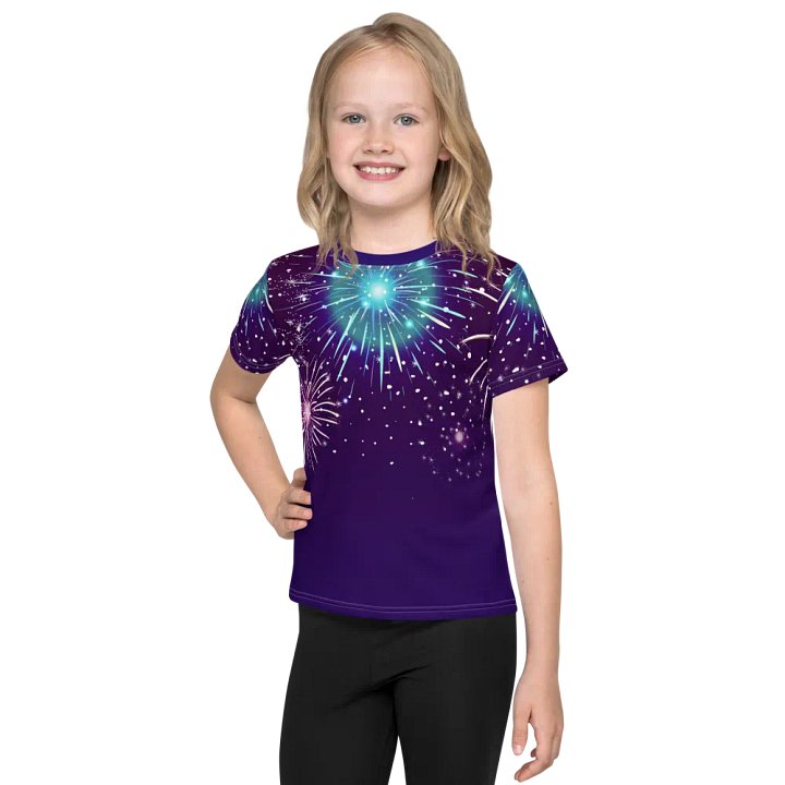 Festive Night Sky Kids T-Shirt product image (1)