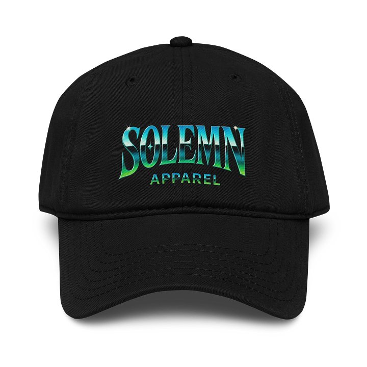 Chrome Logo Garment-Washed Baseball Cap product image (1)