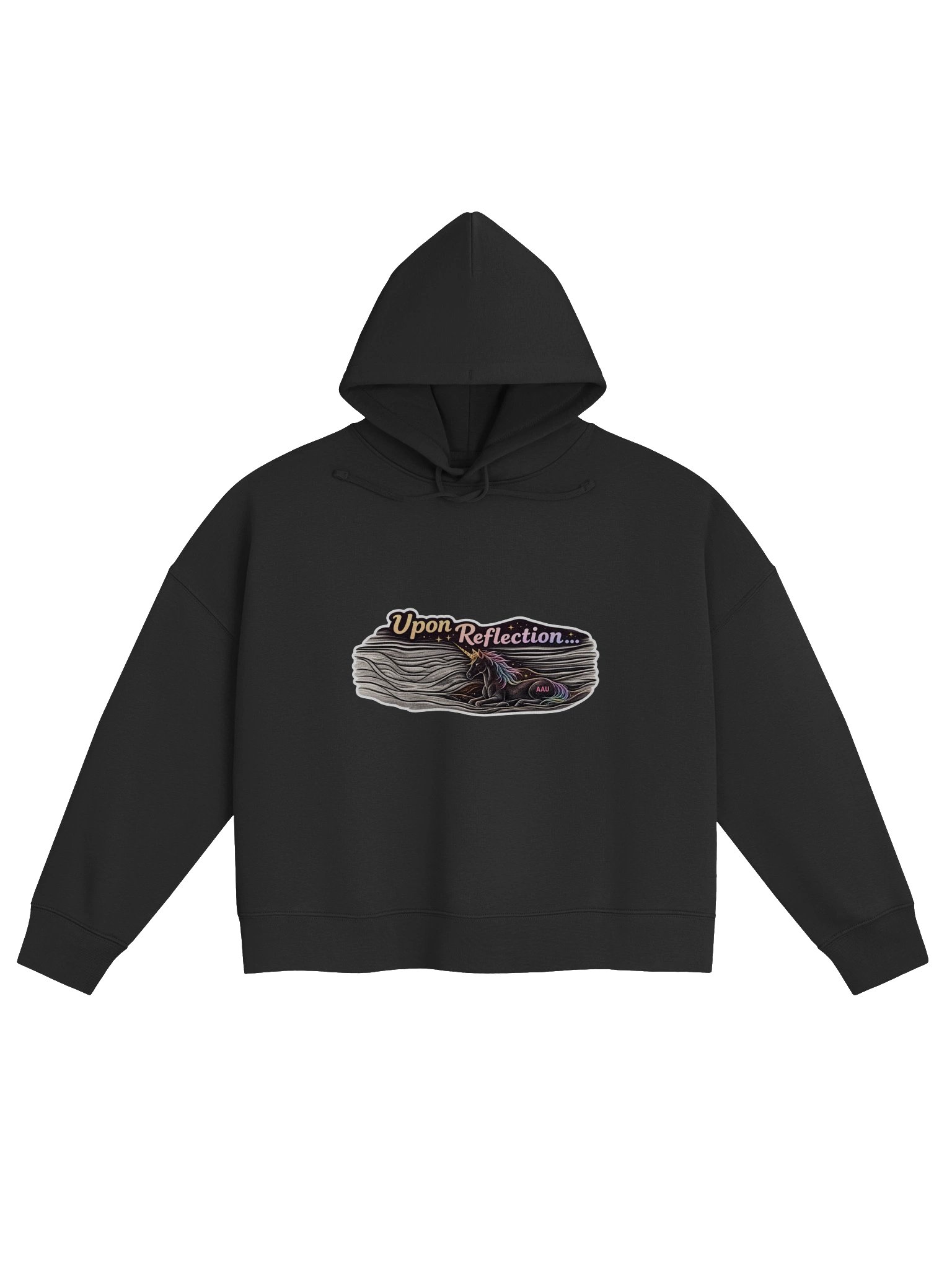 Upon Reflection Crop Hoodie product image (1)