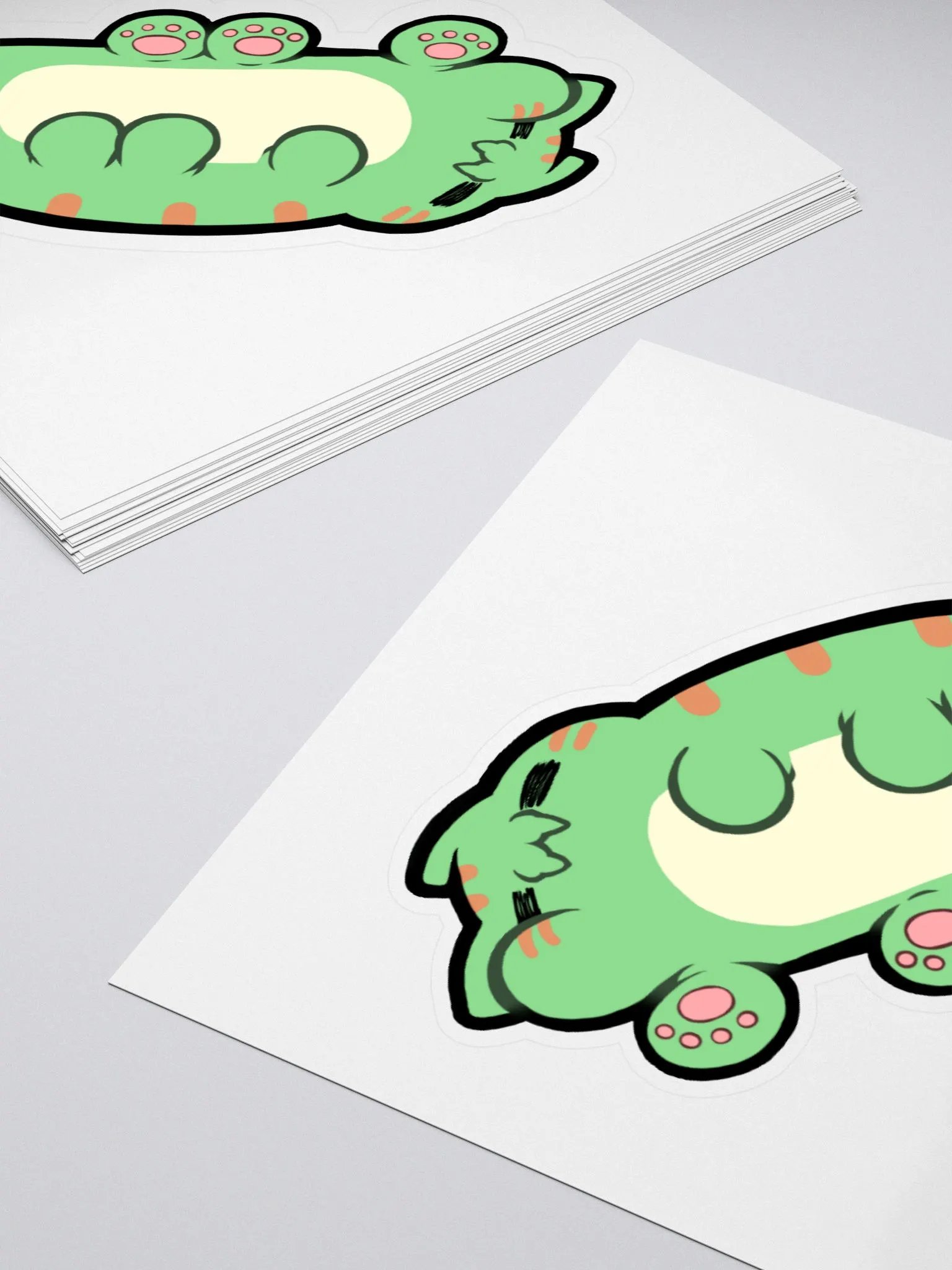 Sleepy Bean Sticker product image (4)