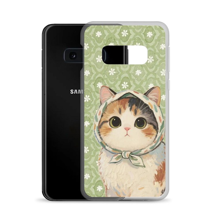 cat eyes green Samsung® Case product image (2)