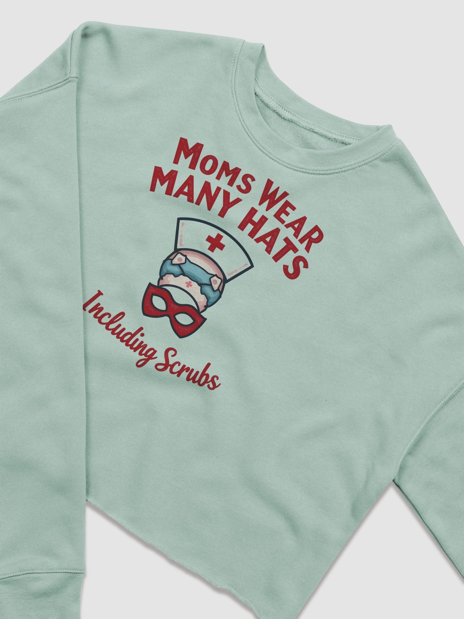 Supermom Nurse Fleece Crop Sweatshirt product image (12)